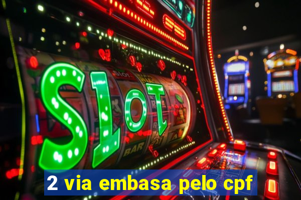 2 via embasa pelo cpf